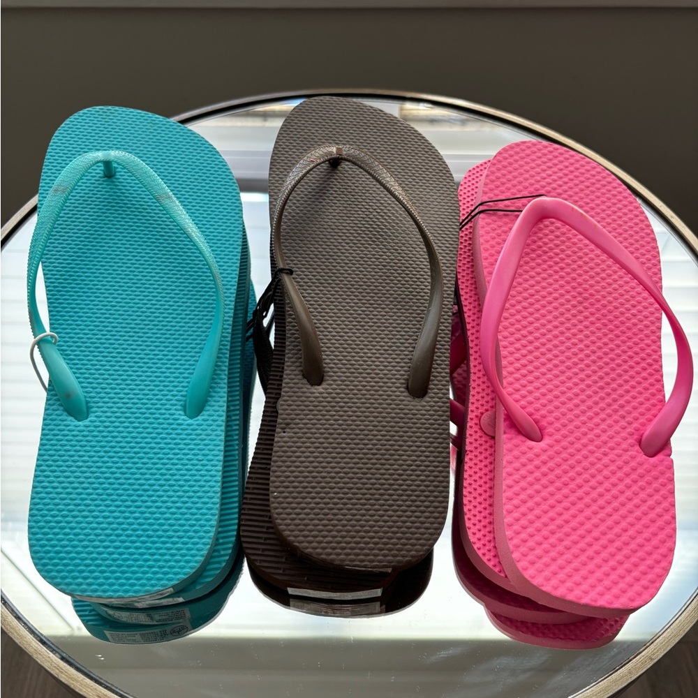 Stylish Women's Sandals - Blue, Brown, and Pink